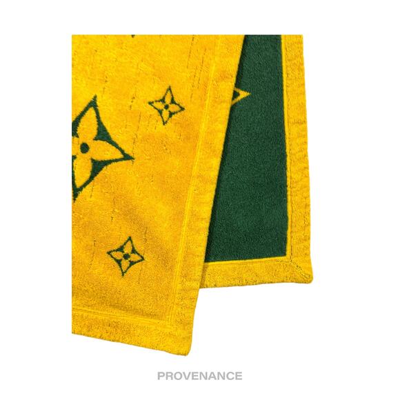 🔴 Louis Vuitton Beach Towel - BRAZIL 500 ANOS Monogram - Picture 6 of 12